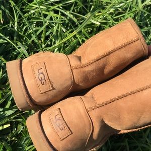 UGG🍂🍁Classic Short Chestnut Waterproof 6 youth